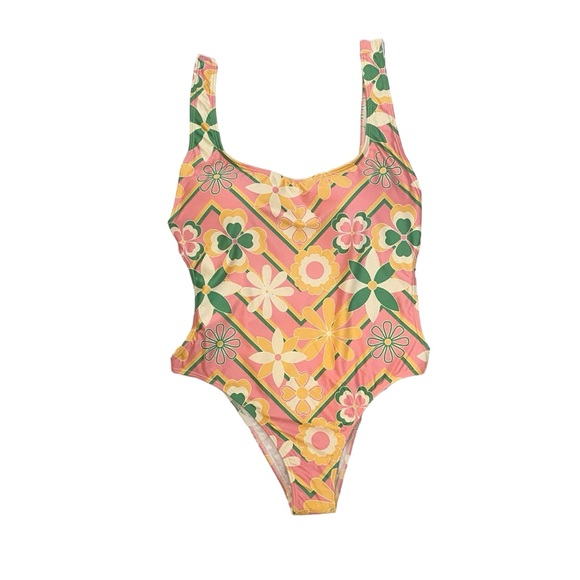 NWOT Kenny Flowers The Acapulco Swimsuit Backless One Piece - Picture 9 of 15